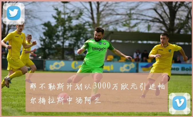 那不勒斯计划以3000万欧元引进帕尔梅拉斯中场阿兰