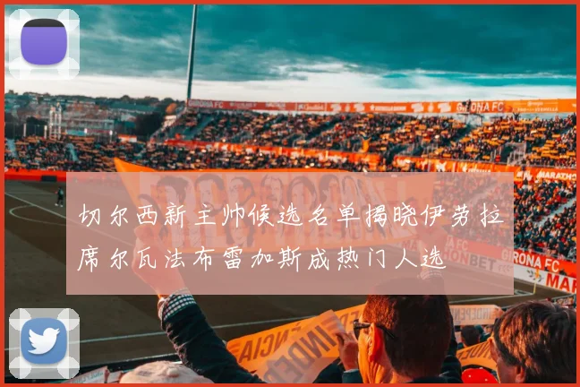 切尔西新主帅候选名单揭晓伊劳拉席尔瓦法布雷加斯成热门人选