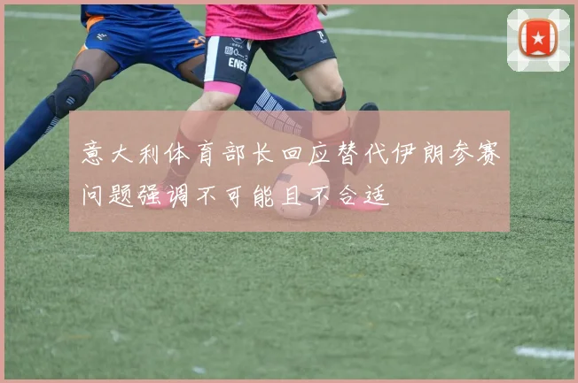 意大利体育部长回应替代伊朗参赛问题强调不可能且不合适